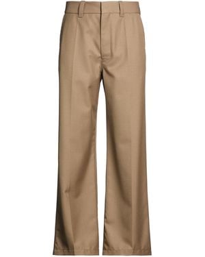 Lemaire Trousers Polyester, Wool - Natural