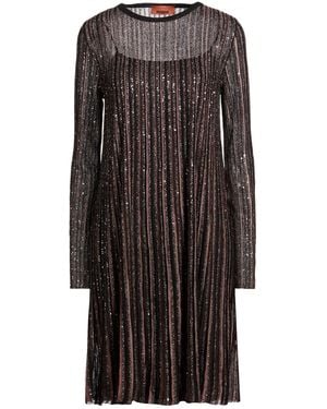 Missoni Midi Dress Viscose, Polyamide, Metal Fibre, Elastane - Black