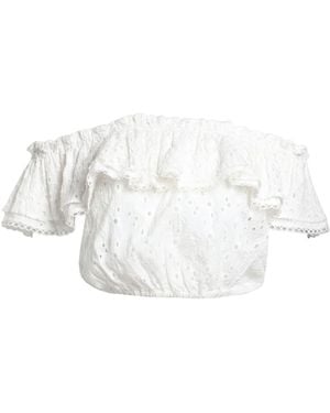Poupette Top Cotton - White