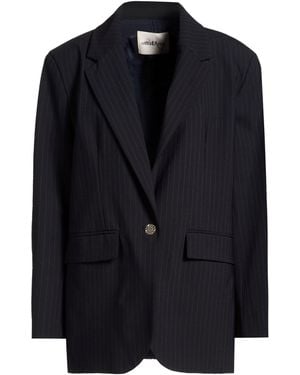 Ottod'Ame Midnight Blazer Polyester, Virgin Wool, Elastane - Blue