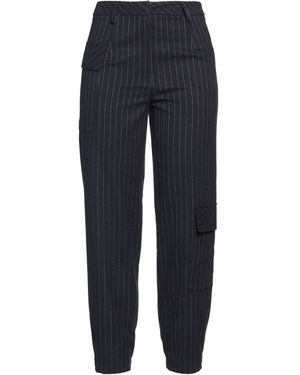 Silvian Heach Trousers Polyester, Viscose, Elastane - Blue