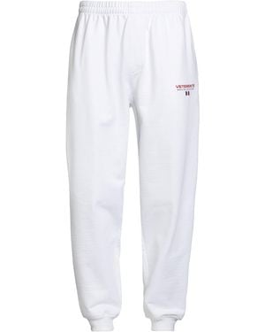 Vetements Trouser - White