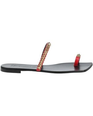 Giuseppe Zanotti Thong Sandal Leather - White