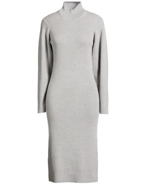 Majestic Filatures Midi Dress Merino Wool - Grey