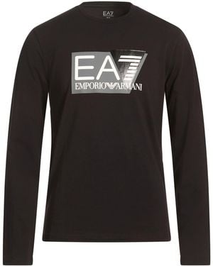 EA7 T-Shirt Cotton, Elastane - Black