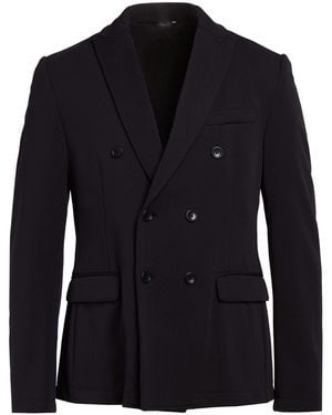 Daniele Alessandrini Blazer Polyester, Elastane - Blue