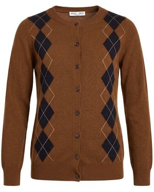 Pinoro Cardigan Cashmere - Brown