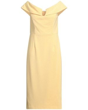 Rebecca Vallance Midi Dress - Yellow