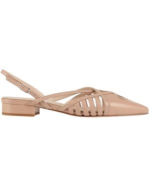 Anna F. Ballet Flats Leather - Natural
