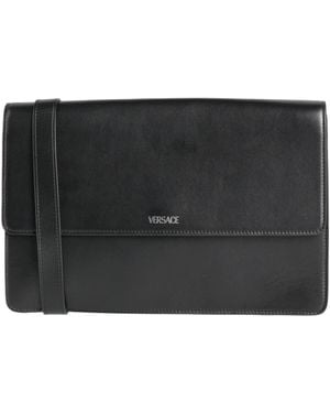 Versace Cross-Body Bag Calfskin - Black