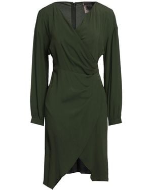 Semicouture Mini Dress - Green