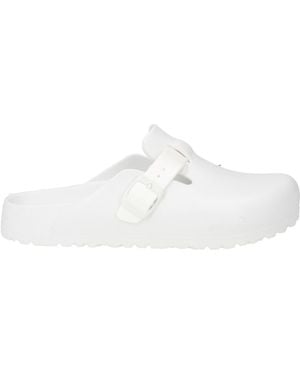 Birkenstock Mules & Clogs Rubber - White