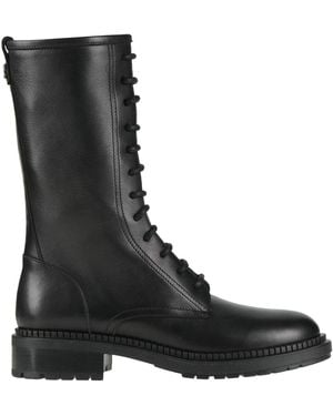 Casadei Boot Leather - Black