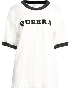 Quira T-Shirt Cotton, Virgin Wool - White