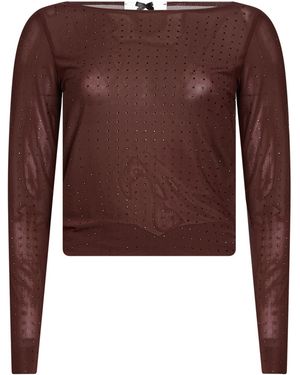 No Secrets Top - Brown