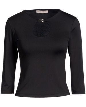 Rinascimento Top Polyester, Elastane - Black