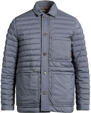 Moorer Slate Puffer Polyamide, Polyurethane - Blue