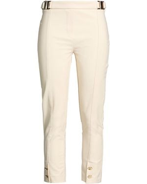 EUREKA by BABYLON Cream Pants Polyamide, Elastane - Natural