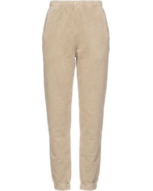 Joah Brown Trousers Cotton - Natural