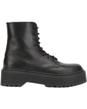 Ovyè Botines de caña alta - Negro