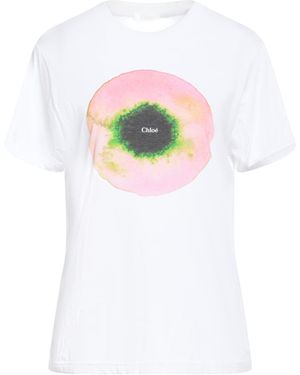 Chloé T-Shirt Cotton - White