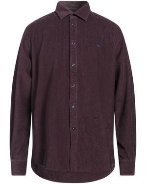 Harmont & Blaine Plum Shirt Cotton - Purple