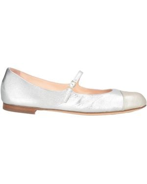 Agl Attilio Giusti Leombruni Ballet Flats Leather - White