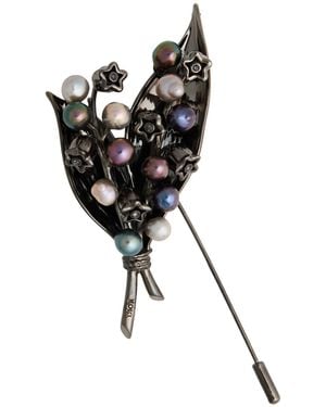 Dior Brosche - Schwarz