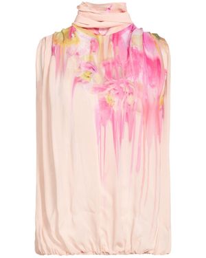 Blumarine Top Viscose - Pink
