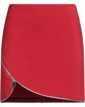Pinko Mini Skirt Polyester, Elastane - Red