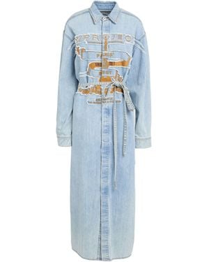 Y. Project Maxi-Kleid - Blau