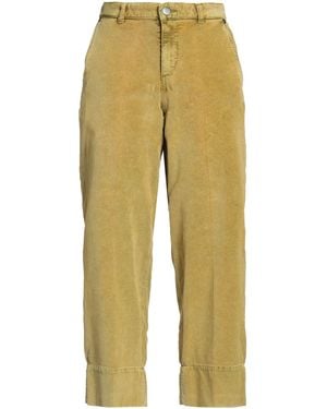 PT Torino Trousers Cotton, Lyocell, Elastane - Yellow