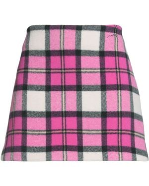 MSGM Mini Skirt Wool, Polyamide - Pink
