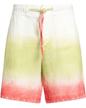 The Elder Statesman Light Shorts & Bermuda Shorts Linen - Green
