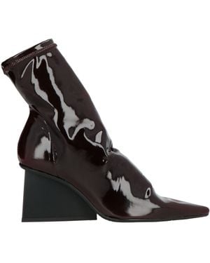 Ras Ankle Boots Textile Fibres - Black