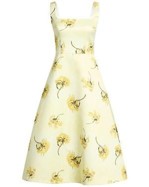 Emilia Wickstead Midi Dresses - Yellow