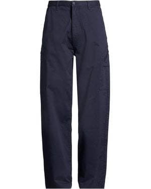 ARMANI EXCHANGE Trousers Cotton, Elastane - Blue
