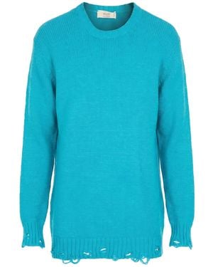 Maison Flâneur Pullover - Blau