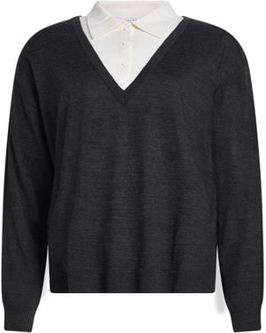 Caractere Pullover - Nero