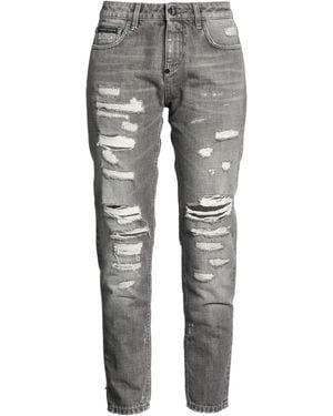 Philipp Plein Jeans Cotton - Gray