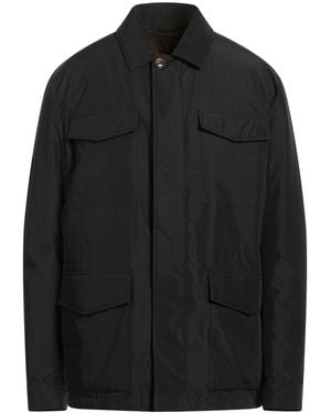 Canali Puffer Polyester - Black