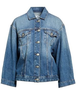 Shaft Denim Outerwear Cotton - Blue