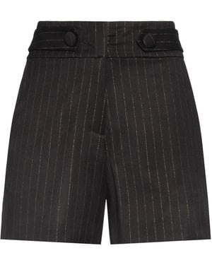 Gaelle Paris Shorts & Bermuda Shorts Polyester, Rayon, Elastane - Black