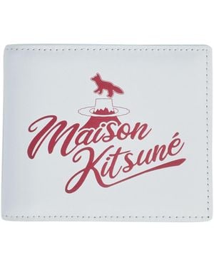 Maison Kitsuné Brieftasche - Weiß