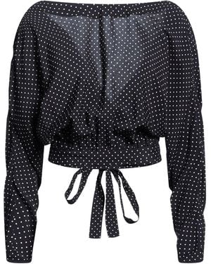 Mar De Margaritas Top Viscose - Black