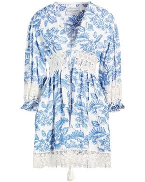 Forte Mini Dress Rayon - Blue
