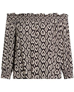 GAUDI Cream Top Viscose - Black