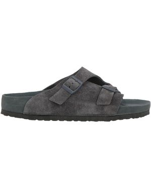 Birkenstock Sandals Leather - Grey