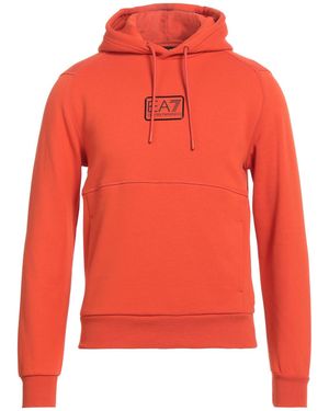 EA7 Sweatshirt Cotton, Polyester, Elastane - Red