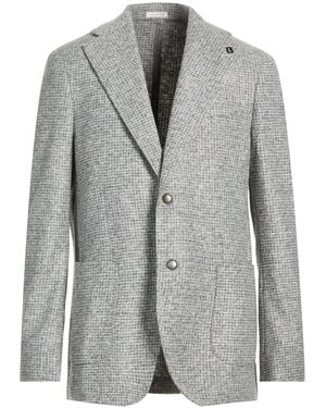 BRERAS Milano Blazer Acrylic, Virgin Wool, Polyester - Gray